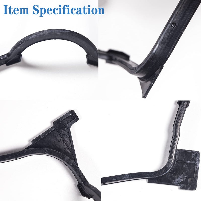 HIHIAV VS50606R متوافق مع 2001-2005 Honda Civic 1.7L غطاء الصمام طوقا ختم DX، LX، EX، HX، GX V-TEC D17A1 D17A2 D17A6 D17A7 رأس المحرك، 2001 2002 2003 2004 2005 01 02 03 04 05 036-1599، VS50384، VC4034. - Image 5